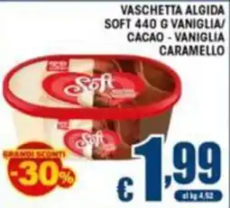Sacoph Algida vaschetta soft offerta