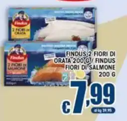 Sacoph Findus 2 fiori di orata offerta