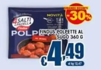 Findus polpette al sugo