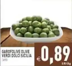 Iperfamily Garofole olive verdi dolci Sicilia offerta