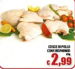 Top Supermercati Cosce di pollo offerta