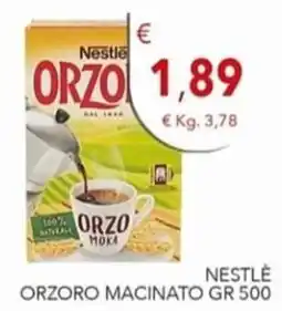 Diper Orzo Moka Nestlé offerta