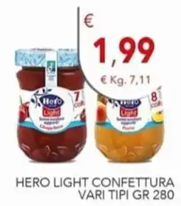 Diper Hero light confettura offerta