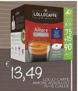 Diper Lollo Caffè Amore Assoluto offerta