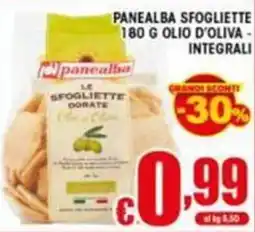 Sacoph Panealba sfogliette integrali offerta