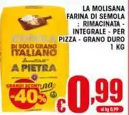 Sacoph La Molisana farina di semola offerta