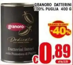 Sacoph granoro Datterini Interi sul Pomodoro di Puglia offerta