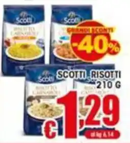 Sacoph Scotti risotti offerta