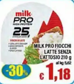 Top Supermercati Milk Pro fiocchi latte senza lattosio offerta