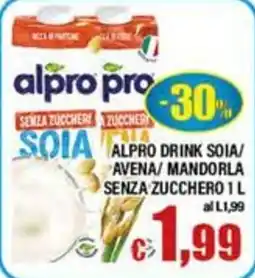 Top Supermercati Alpro drink soia offerta