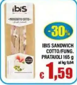 Top Supermercati Ibis sandwich cotto/fung. offerta