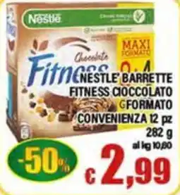 Top Supermercati Nestlé Barrette Fitness Cioccolato offerta