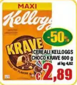 Top Supermercati Cereali Kelloggs Choco Krave offerta