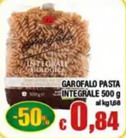 Top Supermercati Garofalo pasta integrale offerta