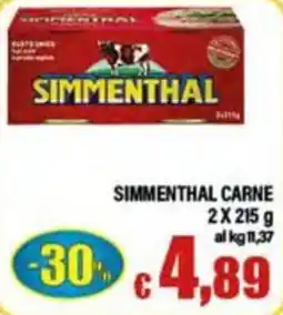 Top Supermercati Simmenthal carne offerta