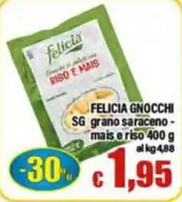 Top Supermercati Felicia gnocchi offerta