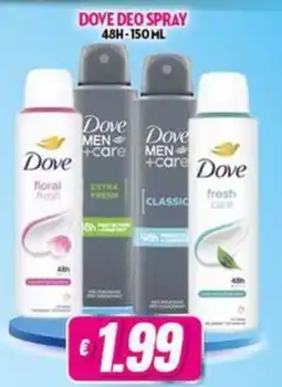 Vitulano Drugstore Dove deo spray offerta