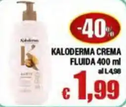 Top Supermercati Kaloderma crema fluida offerta