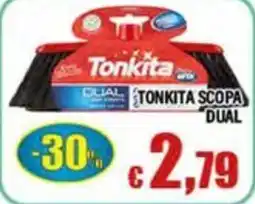 Top Supermercati Tonkita scopa dual offerta
