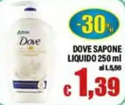 Top Supermercati Dove Sapone Liquido offerta