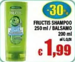 Top Supermercati Fructis shampoo offerta