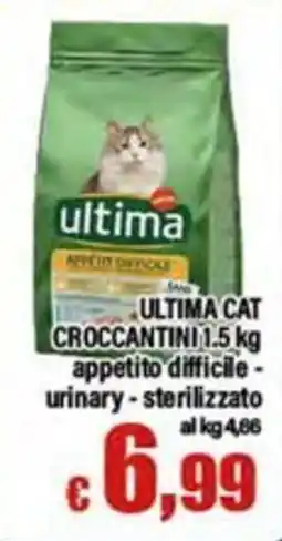 Top Supermercati Ultima Cat Croccantini offerta