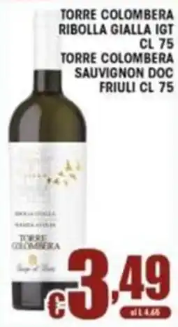 Sacoph Torre Colombera Ribolla Gialla IGT offerta