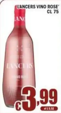 Sacoph Lancers vino rose offerta