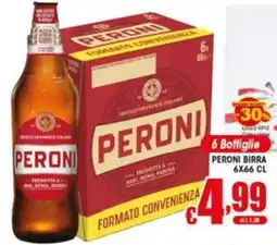 Sacoph Peroni birra offerta