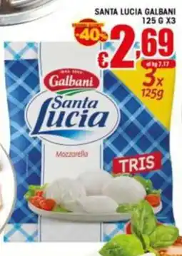 Sacoph Santa Lucia Mozzarella offerta
