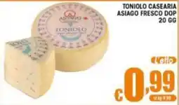 Sacoph Asiago fresco DOP offerta