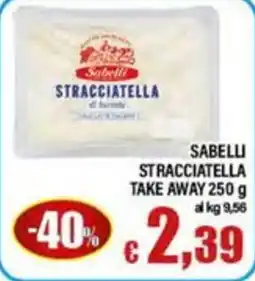 Top Supermercati Sabelli Stracciatella offerta