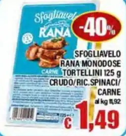 Top Supermercati Sfogliavelo Rana offerta