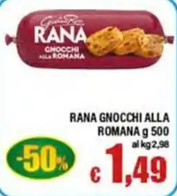 Top Supermercati Rana gnocchi alla romana offerta