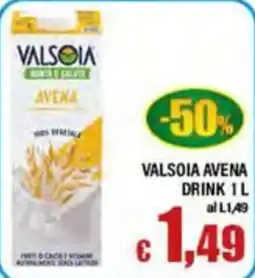 Top Supermercati ValsOia Avena Drink offerta