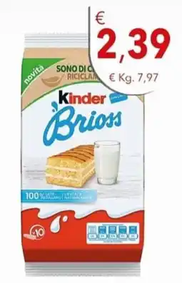 Diper Kinder Brioss offerta