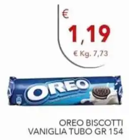 Diper Oreo biscotti vaniglia tubo offerta