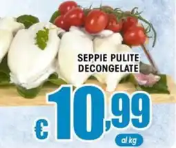 Sacoph Seppie pulite decongelate offerta