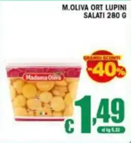 Sacoph Madama Oliva orti lupini salati offerta