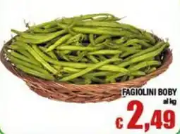Top Supermercati Fagiolini Boby offerta