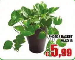 Top Supermercati Photos Basket Vaso 18 offerta