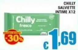 Sacoph Chilly salviette intime offerta