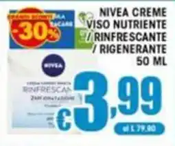 Sacoph Nivea crema viso nutriente offerta