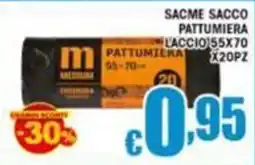 Sacoph SACME SACCO PATTUMIERA offerta