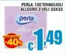 Sacoph Perla tovaglioli allegro offerta