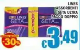 Sacoph Lines seta ultra offerta