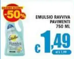 Sacoph Emulsio ravviva pavimenti offerta