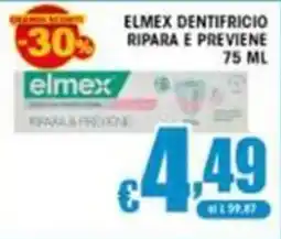 Sacoph Elmex dentifricio ripara e previene offerta