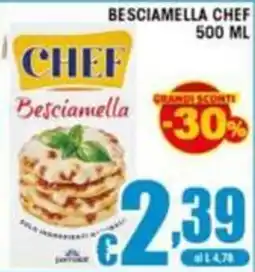 Sacoph Besciamella Chef offerta