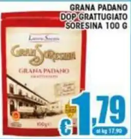 Sacoph Grana Sorecina Grana Padano Grattugiato offerta